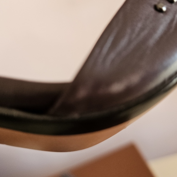 Coach Brown Studded Women's Shoes - Picture 11 of 11